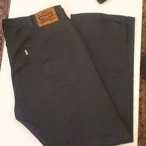 Levis mens 505 jeans grey w40 l32